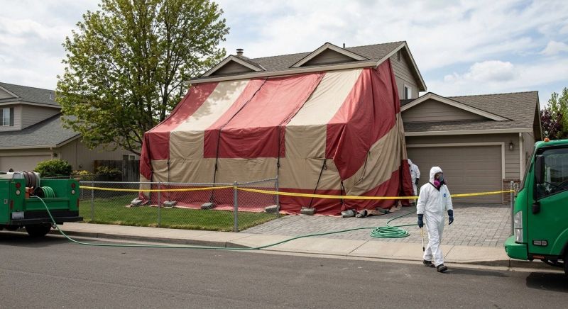 Tent Fumigation in Toledo, OH