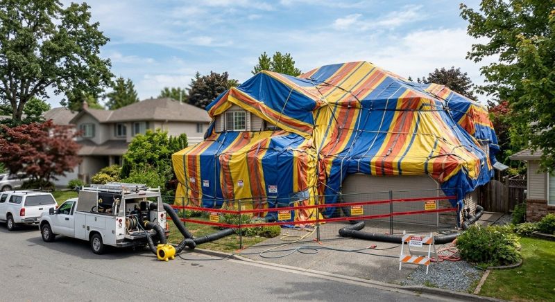 Tent Fumigation in Fayetteville, NC